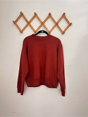 a new day Rust Crewneck Sweatshirt - Women's